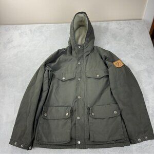 Fjallraven Women's Sz XS Greenland Winter Jacket G-1000 Full Zip Hood Sherpa